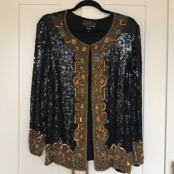 Jackets & Blazers - Vintage sequin jacket